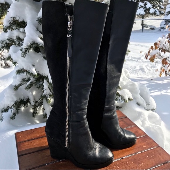 MK Black Boots - Picture 2 of 3